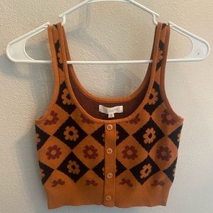 NWT Pac Sun crop tank top. 🌸 Never been worn🌸